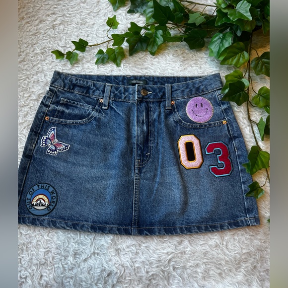 NWOT denim skirt - Picture 1 of 8